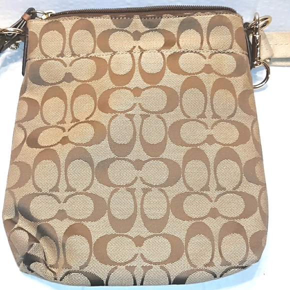 NWOT COACH North South Snakeskin Embossed X-body - Picture 12 of 16